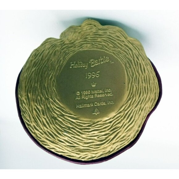 Barbie Ornament 1996 Christmas Tree Hallmark Keepsake Holiday Vintage Decor - Picture 3 of 15